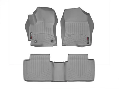 WeatherTech FloorLiner for 2014-2016 Toyota Corolla - 1st & 2nd Row, Grey - Image 1 of 4
