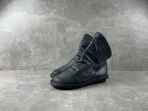 Trippen Avantgarde grau/schwarz Leder Schlupfstiefel Gr. 38 Made in Italy - Bild 1 von 11