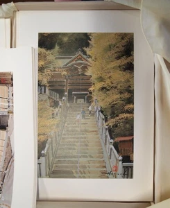Juego de acuarela Shikoku 88 pinturas de paisaje - Imagen 1 de 6