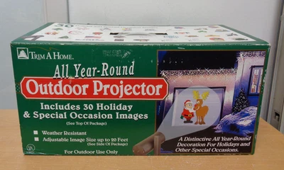 Trim A Home All Year Round Outdoor Projector 30 Holiday Occasions Christmas - Image 1 of 4
