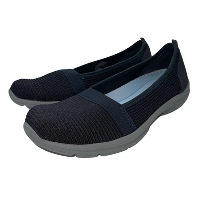 Easy Spirit e360 Shoes Womens Size 8 Navy Slip On Comfort Walking Flats Casual - Image 1 of 4