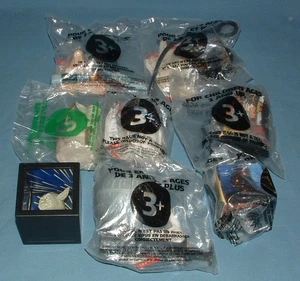 STAR WARS KID'S MEAL COMPLETE SET (8) - TACO BELL - 1997 - 7 MIP / 1 USED - Picture 1 of 9