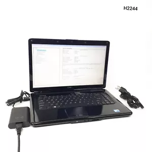 Dell Inspiron 1545 15.6"Core2Duo P8600 4GB Ram 160GB HDD No OS Boot BIOS H2244 - Picture 1 of 12