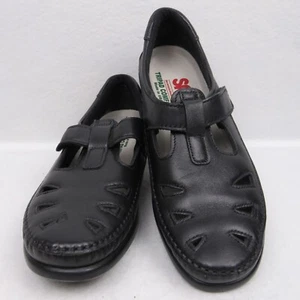 SAS Womens Roamer EZ Strap Walking Shoes Tripad Comfort Footbed Black Size 7.5S - Picture 1 of 13