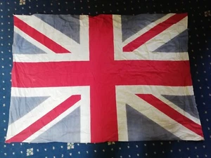 "Vintage Union Jack Flagge britisch hergestellt 1940er Jahre 45"" x 31" - Bild 1 von 10