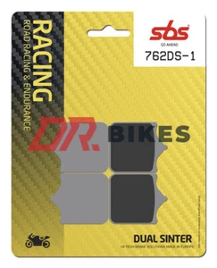 Pastillas de freno delanteras ducati 998 R 2002 SBS 762DS-1 doble sinterizado - Imagen 1 de 5
