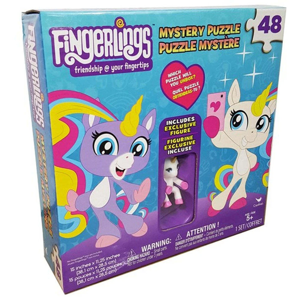 Rompecabezas misterioso Spin Master Fingerlings 48 piezas multicolor edades 5+ en adelante Foto 1 de 1