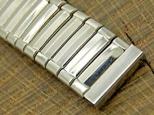 Hadley NOS non-Utilisée Vintage Acier Inoxydable Expansion 17.5mm Bracelet