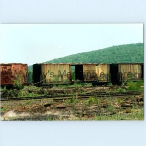 Vecchia scatola auto sul lato Indiana centrale anni 90 fotografia 4x6 - Foto 1 di 1