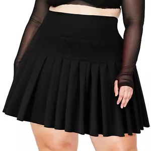 Women's Plus Size Pleated Tennis Skirt- Girls High Waist Athletic Golf Skirts... - Picture 1 of 7