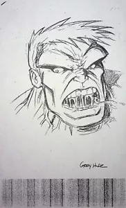 El Increíble Hulk 1996 Serie de TV HULK Producción COPIA HOJA DE MODELO Marvel - Imagen 1 de 2