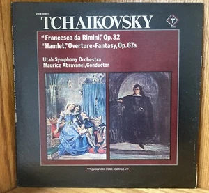 Tchaikovsky Francesca da Rimini Utah Symphony Orchestra vinyl record QTV-S 34601 - Picture 1 of 3