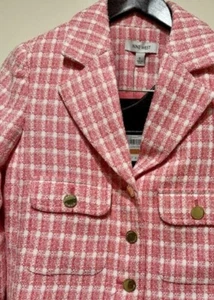 Nine West Short Cropped Jacket Blazer NWT Women's Small - Picture 1 of 6