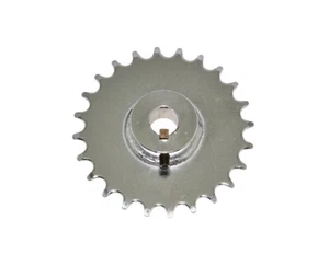 Piñón fijo triciclo de bicicleta 25t perno y barandilla HH0520 cromado. - Imagen 1 de 1