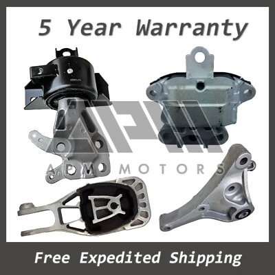 K3974 For 2013-15 Buick Encore/Chevrolet Trax 1.4L AUTO Engine & Trans Mount Kit - Image 1 of 4
