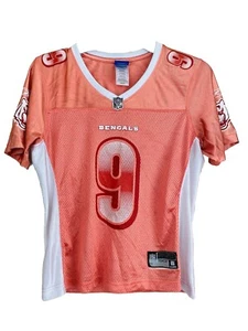 HTF Carson Palmer Cincinnati Bengals NFL Reebok Football Jersey Womens S Coral - Picture 1 of 4