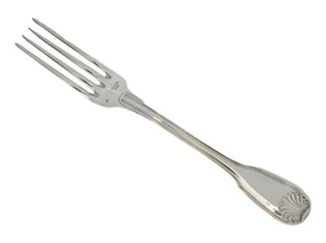 ARGENTAL Besteck - COQUILLE - Dessertgabel / Gabeln - 7 1/2" - Bild 1 von 3