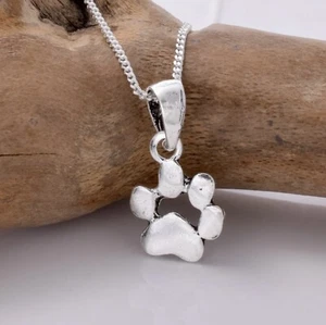 Colgante de pata pequeña plata esterlina 925 acabado de esmalte alto - Imagen 1 de 1