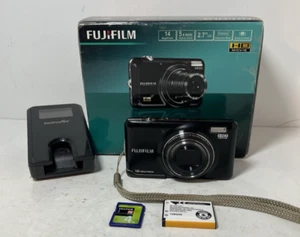 Fujifilm Digitalkamera T410WM FinePix T 16MP schwarz mit 4gb SD-Karte FUNKTIONIERT - Bild 1 von 9
