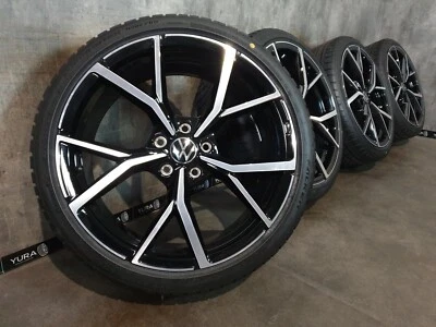 VW Golf 8 5H R GTI GTD Estoril Jantes Alu Pneu Hiver 235/35 R 19 2023 Falken - Bild 1 von 4