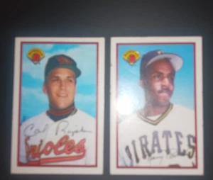 1989 Bowman Cal Ripken. 2 for 1 1989 Bowman Barry Bonds - Picture 1 of 2