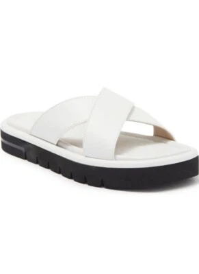 STUART WEITZMAN Womens ELODIE Leather slide sandal 6.5 B - Image 1 of 4