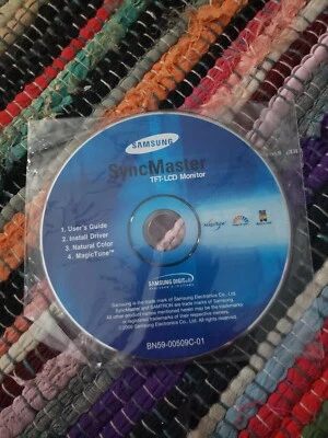 New ~ Samsung SyncMaster TFT-LCD Monitor (CD-ROM, 2007) - Image 1 of 4