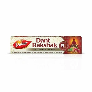 DABUR Dant Rakshak Toothpaste -175g | 32 Ayurvedic Herbs | Gums & teeth care