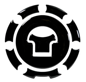 Tapa depósito gel pegatina pad uni negro universal compatible para honda - Imagen 1 de 6