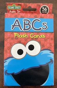 Sesame Street ABCs Cookie Monster Flash Cards - Picture 1 of 4