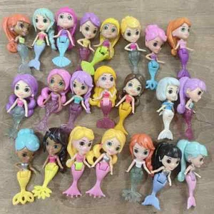 22 Stück Splashlings Meerjungfrau Mini Figuren 2" BIN - Bild 1 von 3
