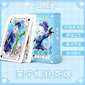 Genshin impact Furina Game Card Collection Poker Playing Game Girl Cards Gift - Picture 1 of 3