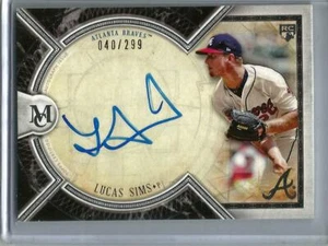 Lucas Sims 2018 Topps Museum Collection Autograph #040/299 - Picture 1 of 1