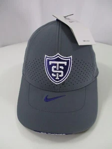 Nike University Of St. Thomas Hat Cap Strap Back Gray Adjustable Baseball NWT - Picture 1 of 20