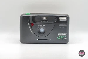 Halina Vision C XMS 35mm Film Point and Shoot Camera Black - Tested VGC - Picture 1 of 8
