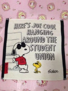 Peanuts Snoopy Taschentuch Gesichtstuch Handtuch Joe coole Sonnenbrille Woodstock - Bild 1 von 3