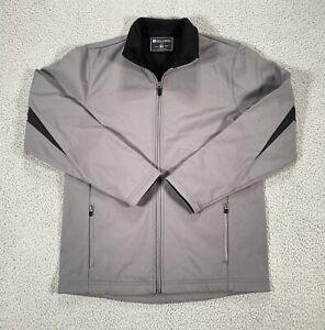 Halloway Youth Jacket XL Grey and Black Full Zip with Pockets