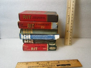 Vintage Rit All Purpose Concentrated Powder Dye- pick your color - Imagen 1 de 4