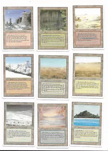 Revised Complete Set MTG Magic the Gathering 1994 Dual Land NM+/Mint AMAZING - Picture 1 of 8