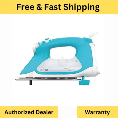 Oliso TG1600 ProPlus Smart Iron with Auto-Lift – 1800 Watt Steam Iron Turquoise - Image 1 of 4