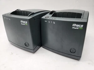 LOT OF 2 TRANSACT ITHACA ITHERM 280 MOD 280-UL-1 THERMAL POS PRINTER T13-E6 - Picture 1 of 6