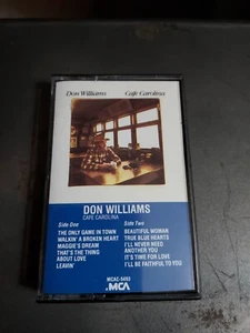 Don Williams Cafe Carolina Cassette MCA Records - Picture 1 of 2