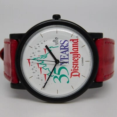 Женские кварцевые аналоговые часы LORUS Disney V511-8030 натуральная кожа новый аккумулятор - Изображение 1 из 4