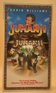 Jumanji VHS 1996 Robin Williams Slip Case **Buy 2 Get 1 Free** - Picture 1 of 3