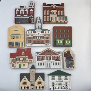 Lot of 10 The Cat’s Meow Collectibles Assorted Wooden Shelf Sitters PLEASE READ* - Picture 1 of 22