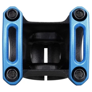 SPANK SPLIT Stem 48mm 31.8mm Blue Aluminum |Highly Weight-Optimized Single Crown - Picture 1 of 3