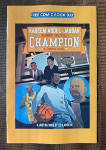 Campeón 0 Kareem Abdul-Jabbar Día del Libro de Cómics Gratis 2025 FCBD Baloncesto NBA - Imagen 1 de 2
