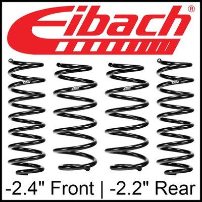 Conjunto de molas rebaixadoras Eibach PRO-KIT serve para Jeep Grand Cherokee 2022-2025 3.6L 4WD - Imagem 1 de 4
