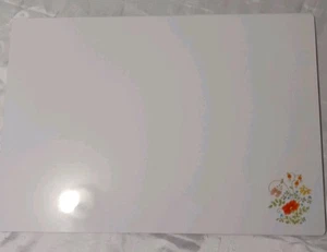 Vintage Corelle Wildflower Counter Saver Glass Cutting Board - Picture 1 of 6