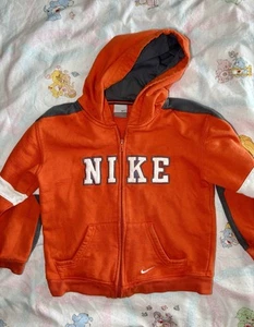 Vintage Y2K Orange Nike Jacket Size 7 Years - Picture 1 of 3